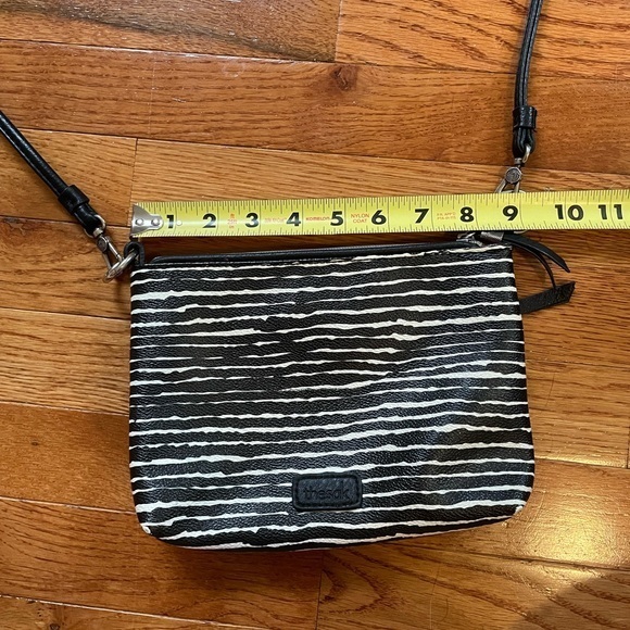 The Sak Hasley Mini Crossbody in moonlight ripple vegan leather - Picture 10 of 10